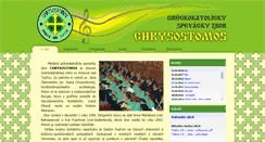 Desktop Screenshot of chrysostomos.sk